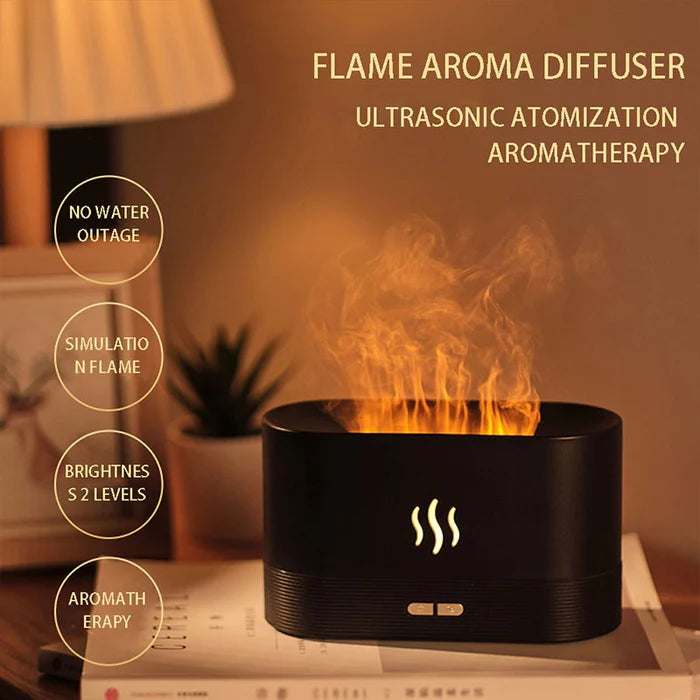 Flame Humidifier and Aroma Diffuser ❤️