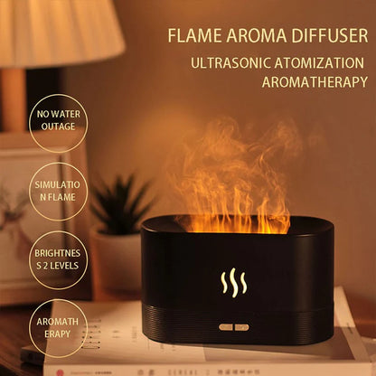 Flame Humidifier and Aroma Diffuser ❤️