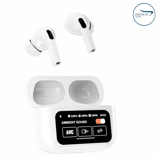 A9 Pro 2 Wireless Earbuds with Smart Touch Screen ANC ORIGNAL