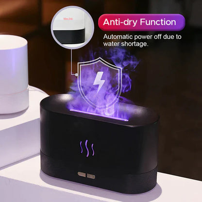 Flame Humidifier and Aroma Diffuser ❤️